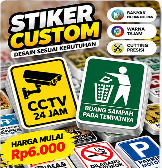 Stiker Custom